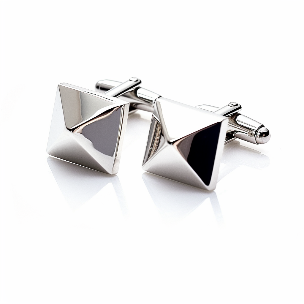 Pyramid cufflinks